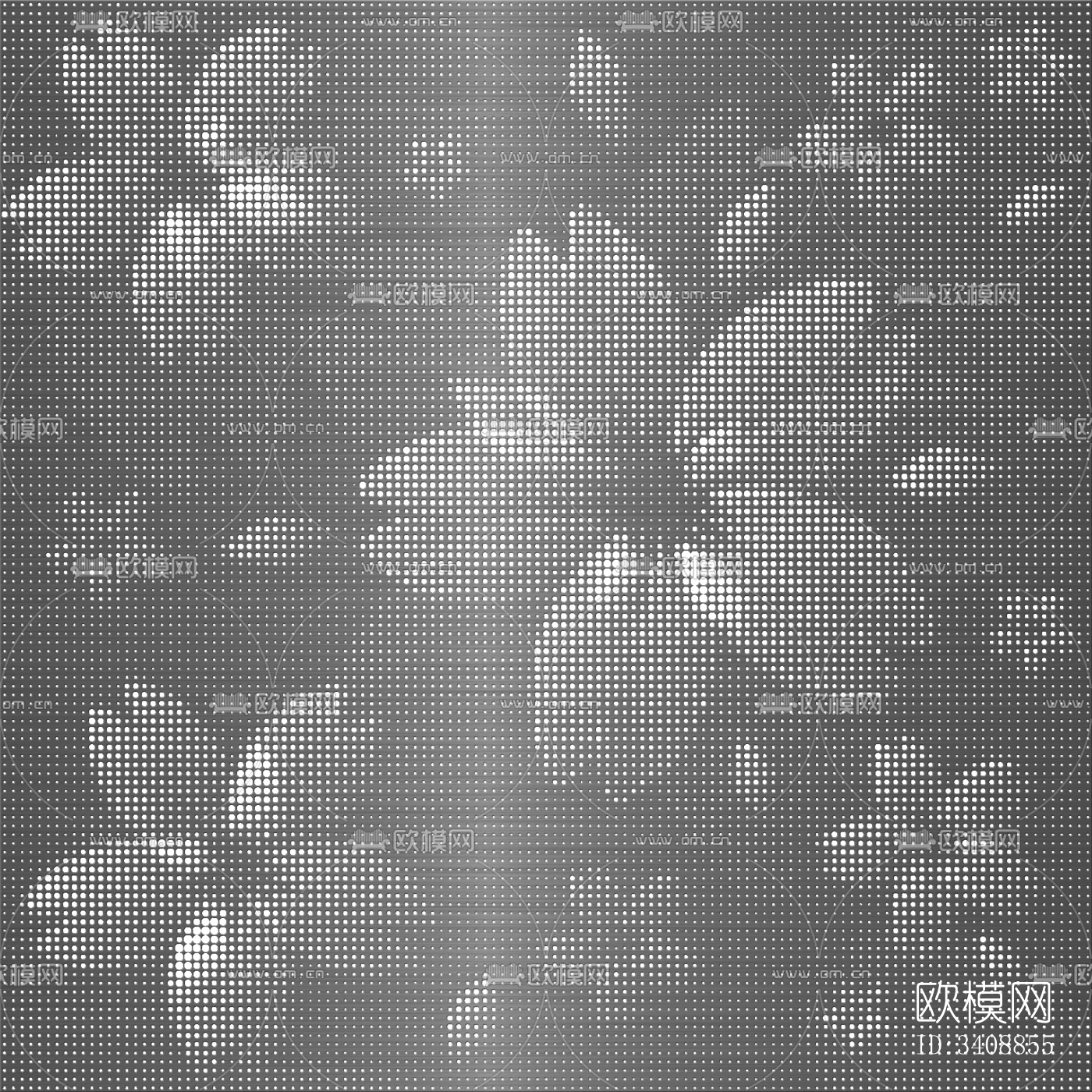 黑钛色穿孔铝板 免扣金属板贴图下载