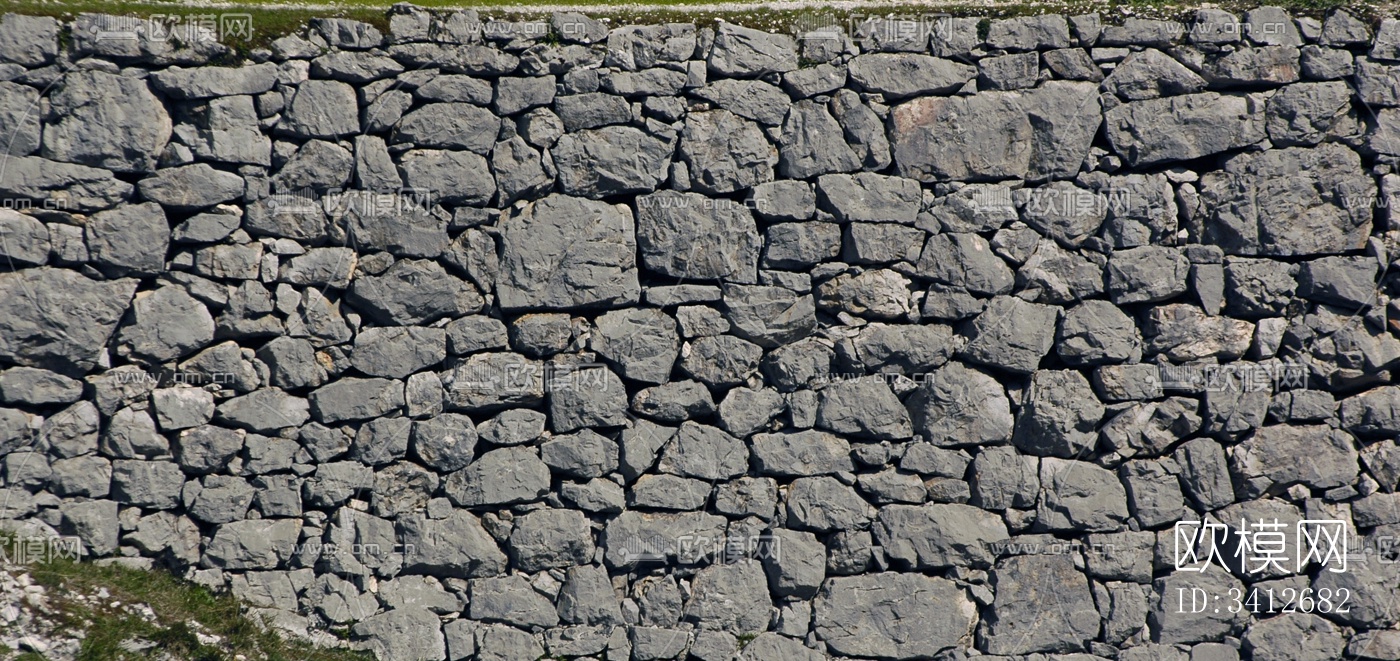 现代新中式其它外墙砖 灰色做旧石头墙面 墙砖下载