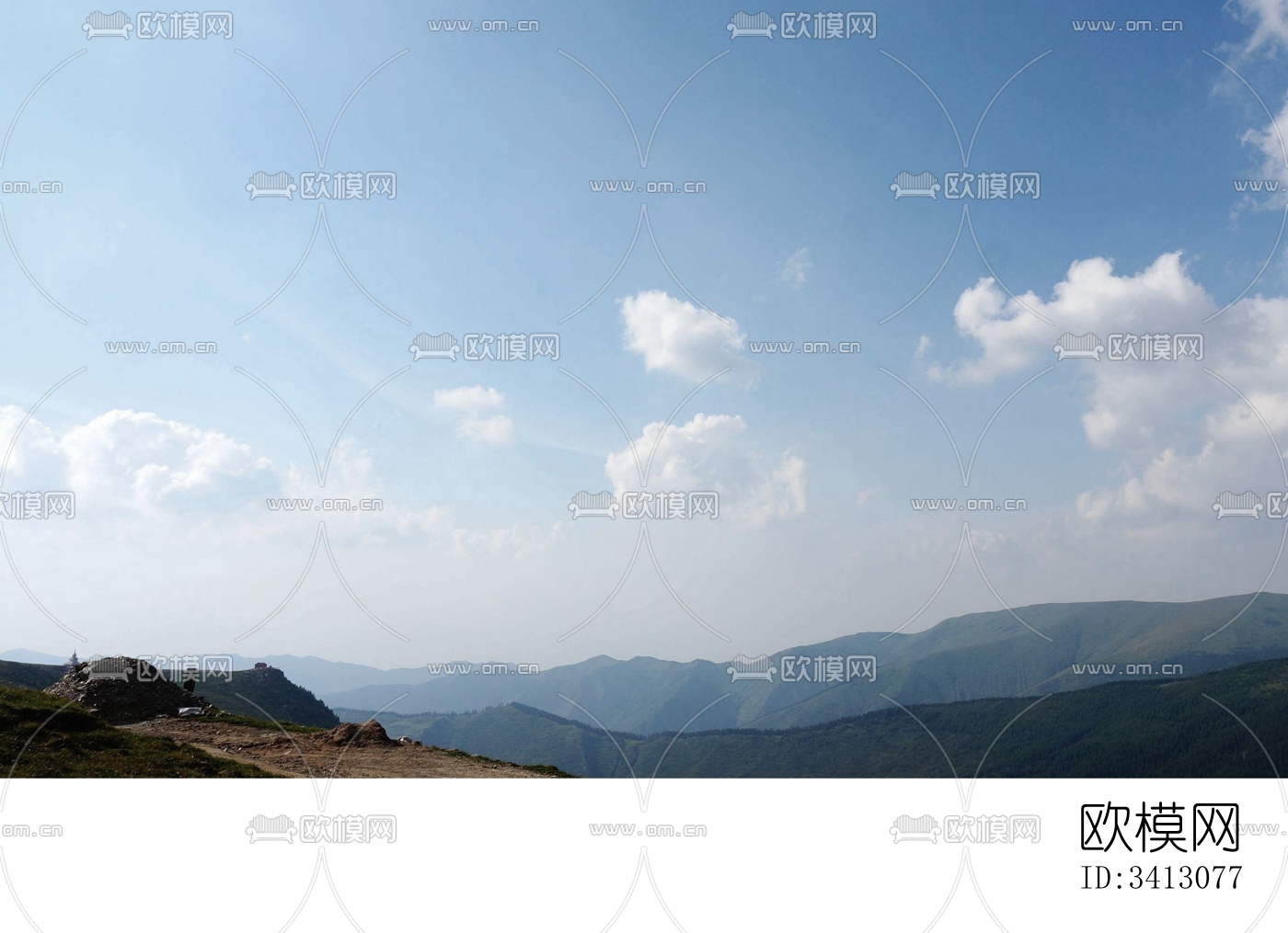 高清日景天空 白天天空 城市外景 蓝天白云 云朵天空贴图下载