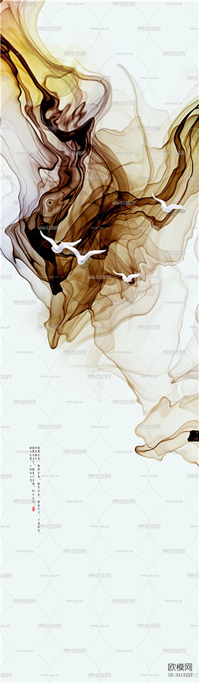 装饰壁画下载（渲染图3）