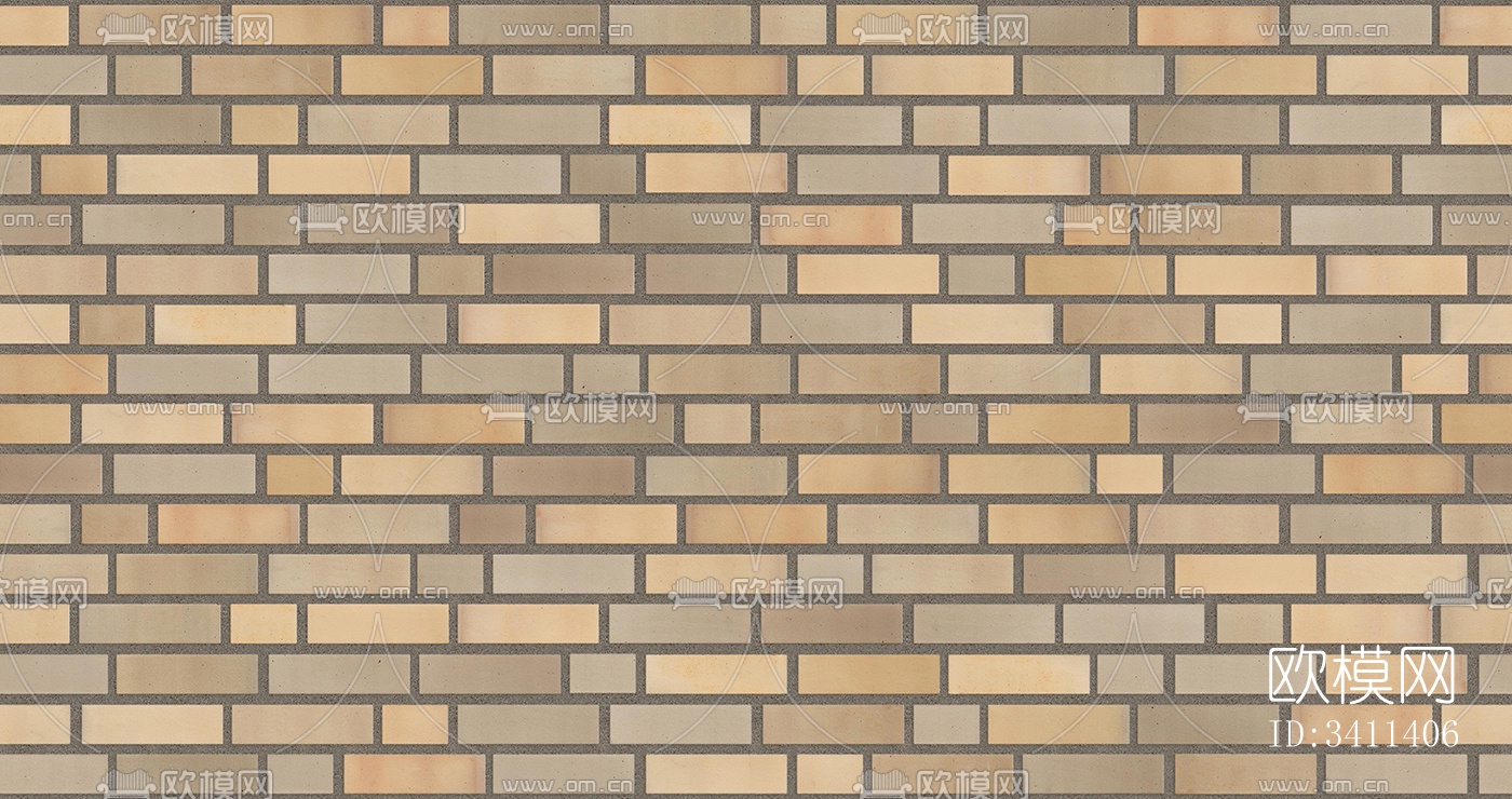 无缝黄色砖墙墙面外墙地面下载