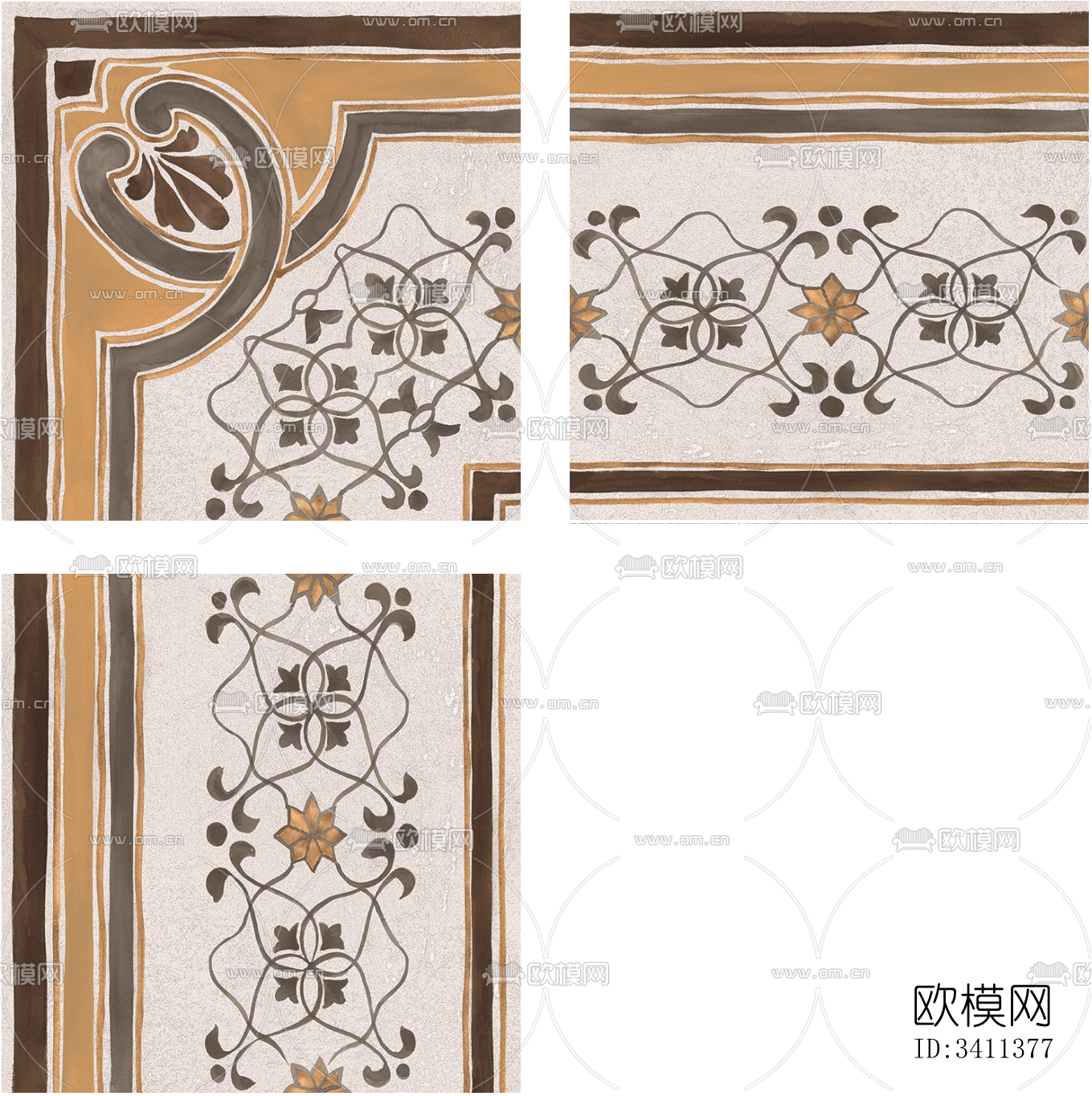 无缝欧式复古水泥混凝土石材几何拼花图案瓷砖花砖地砖墙砖下载