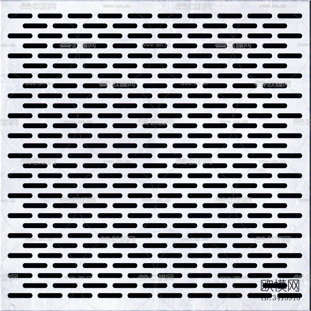 长圆形镂空板 金属穿孔板 冲孔板 金属板 穿孔板铝板 花纹板下载