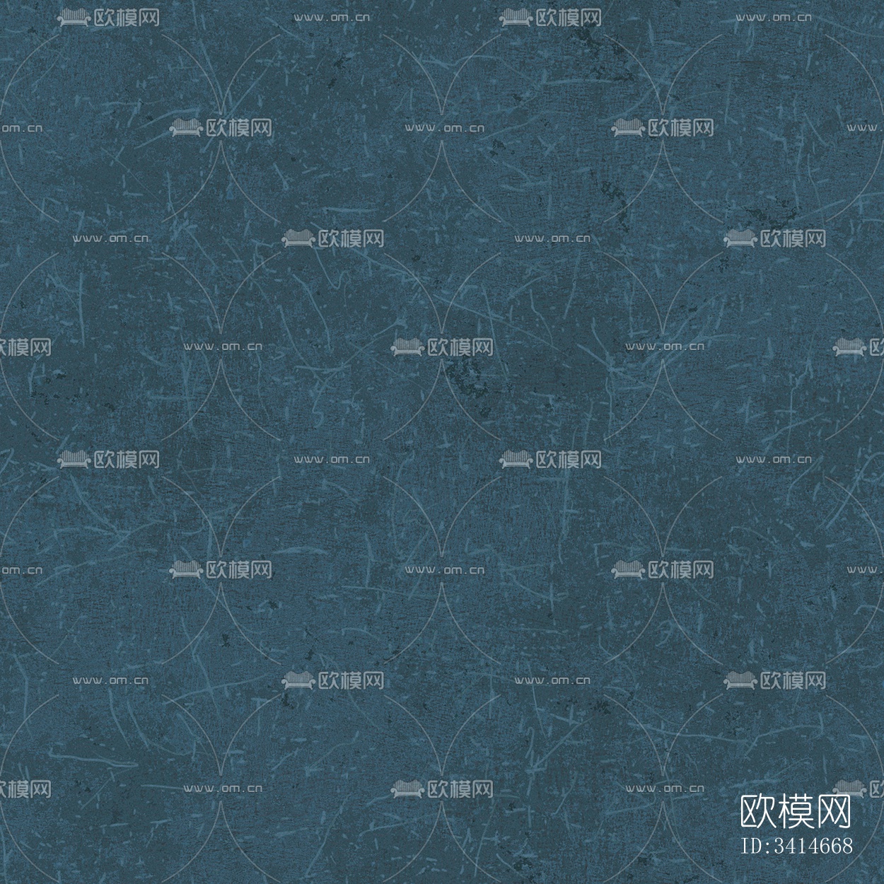 无缝蓝色做旧斑驳复古粗纹皮革下载