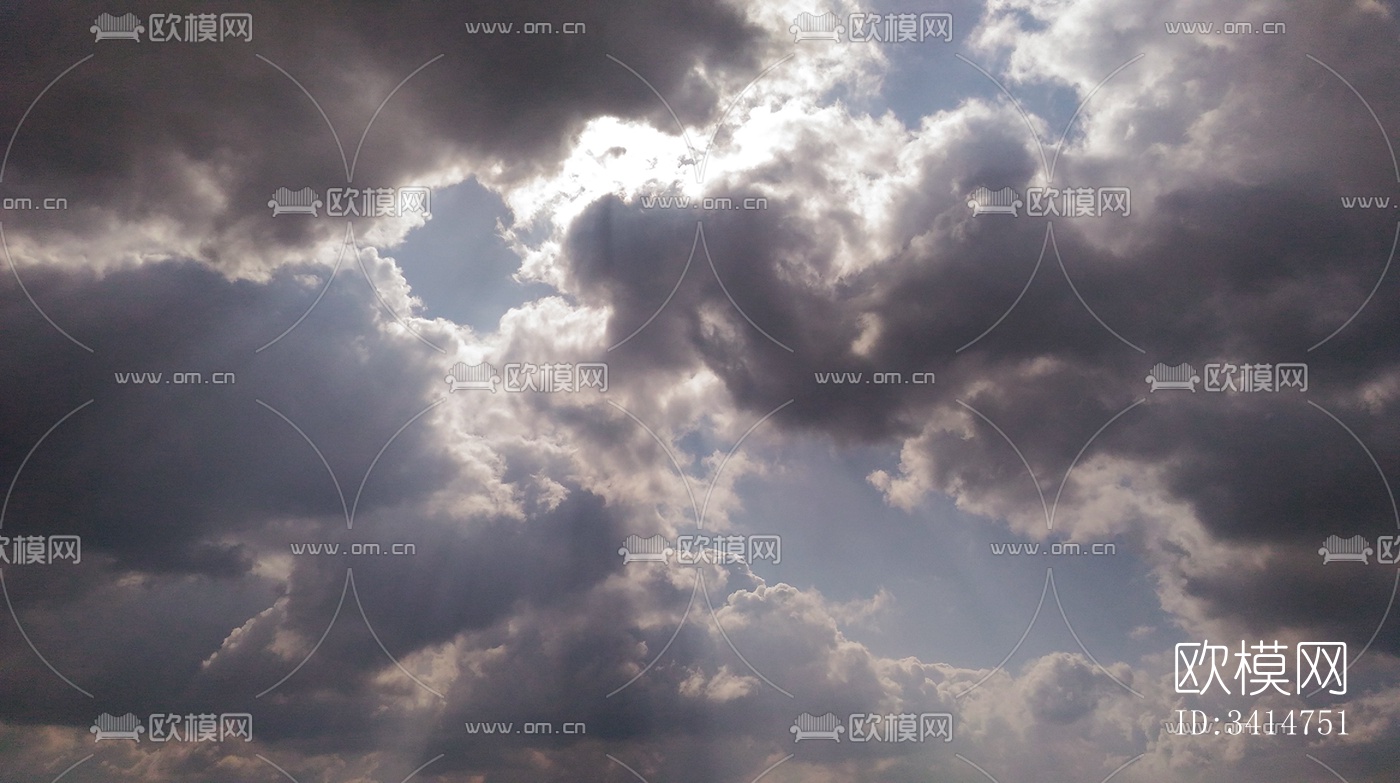 多云的天空景观风景下载