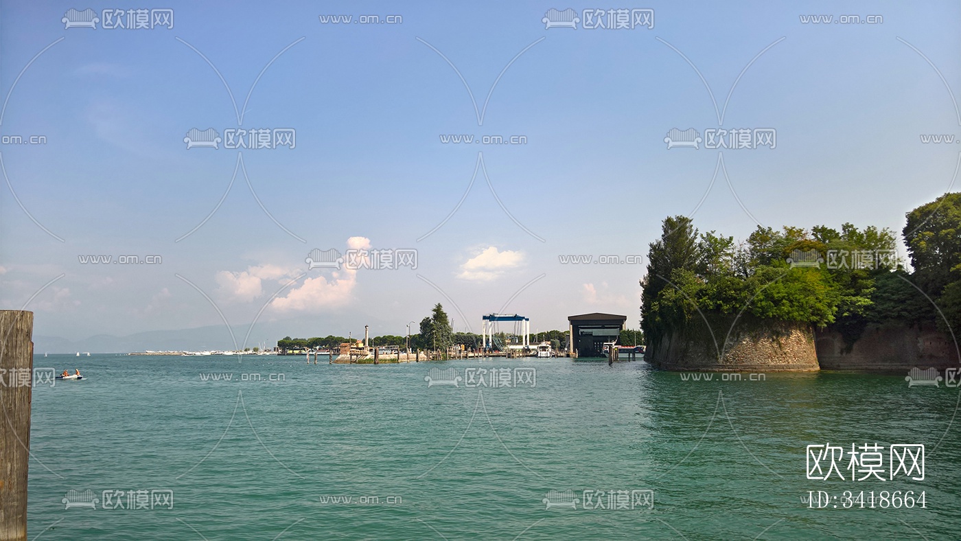 湖面海面景观风景