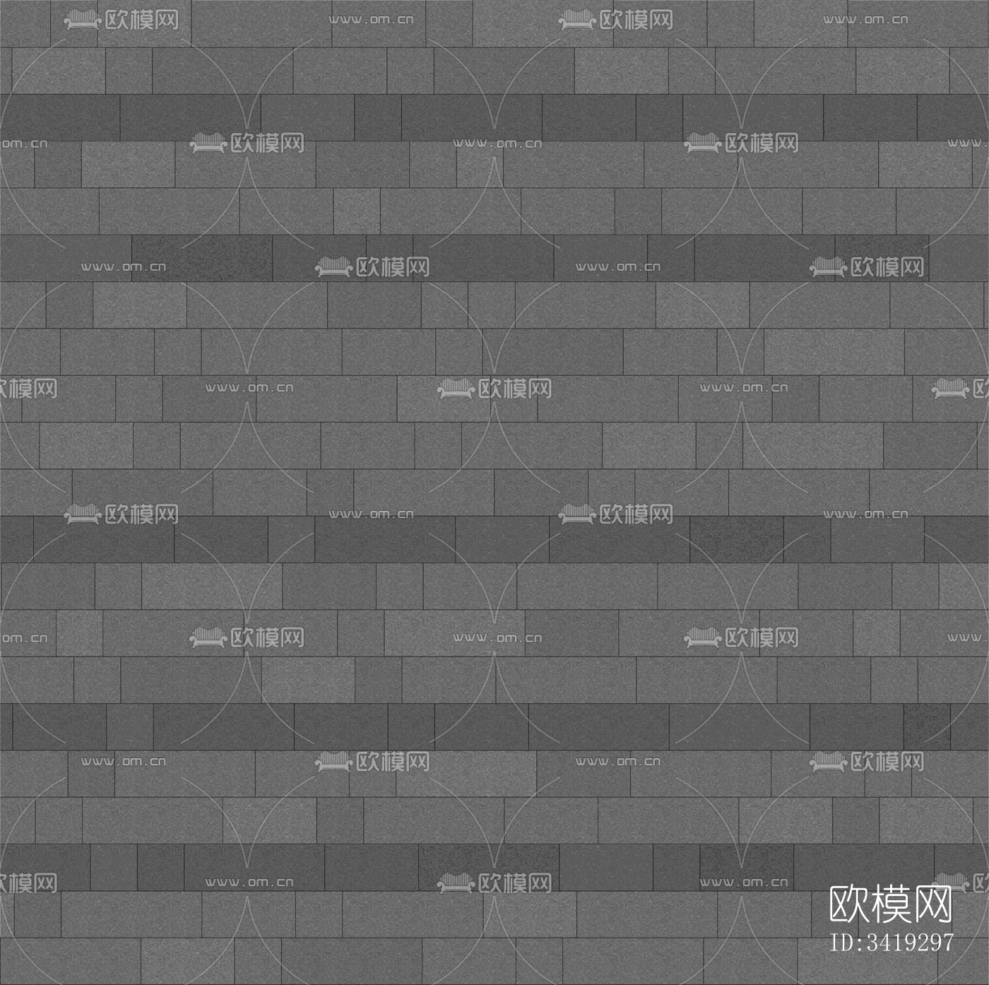 现代条形花岗岩铺装 透水砖 水泥地 广场砖铺地下载