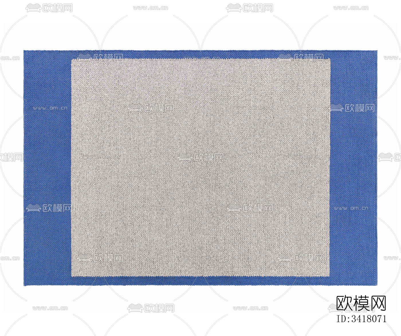 蓝灰撞色地毯下载