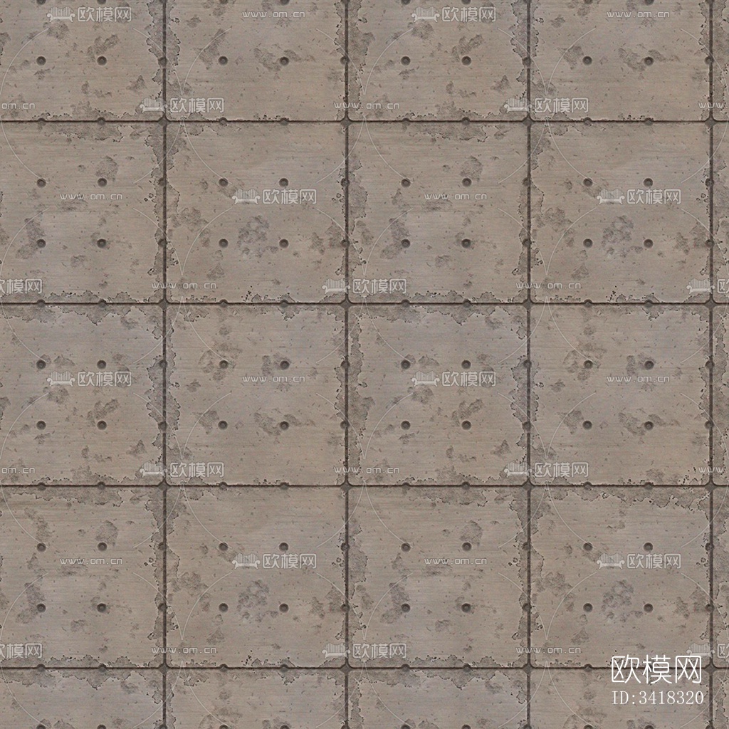 无缝破损水泥拼花地砖人行道路地面广场铺贴下载
