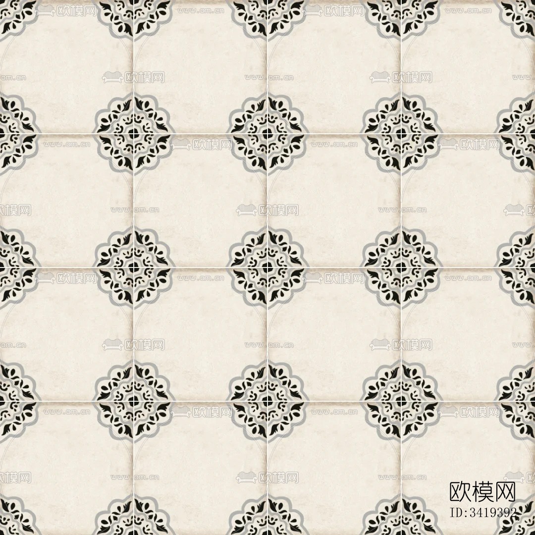 复古小花砖下载