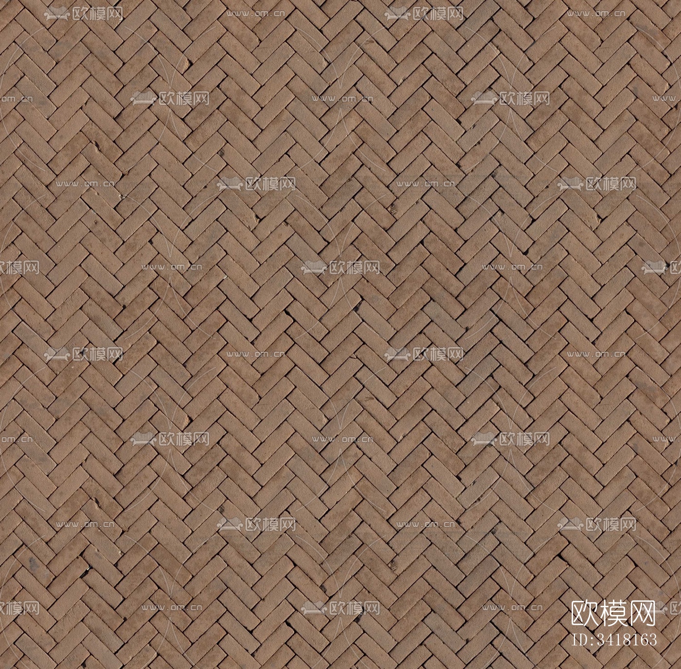 人字砖 人行道砖 透水砖路面 人字形拼花砖 水泥地砖下载