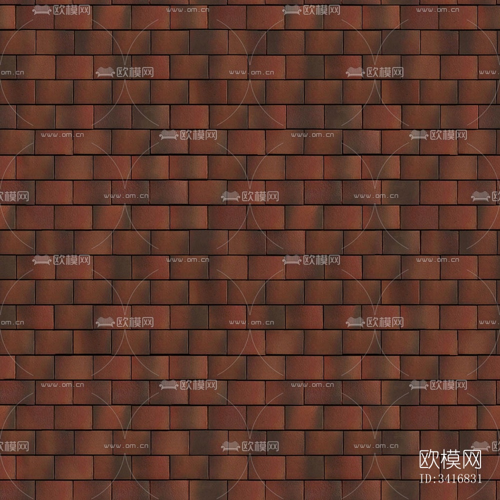 无缝别墅建筑平屋顶瓦片下载