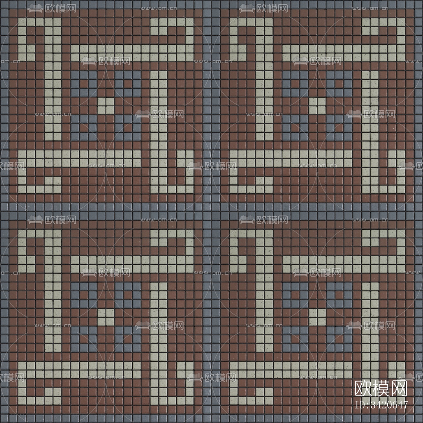 无缝拼花图案马赛克瓷砖石材方格子砖拼花地砖墙砖瓷砖下载