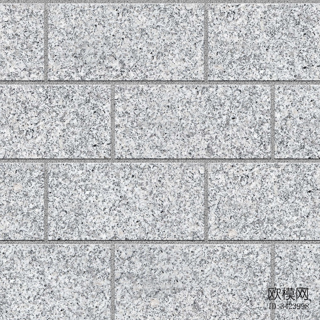 无缝灰色花岗岩石材拼花地砖人行道路地面广场铺贴下载