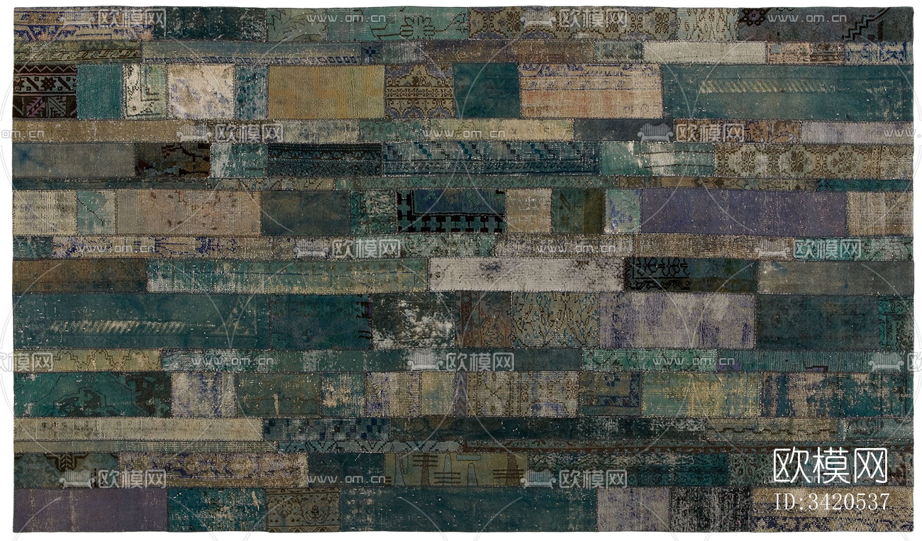 免扣欧式古典复古做旧中古地毯下载