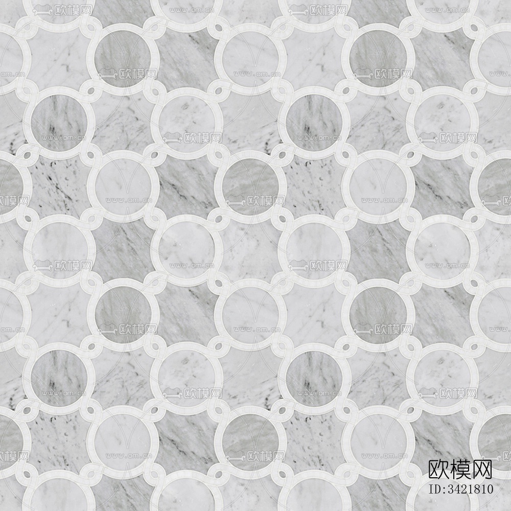 无缝现代白色大理石石材几何拼接拼花图案瓷砖地砖墙砖下载