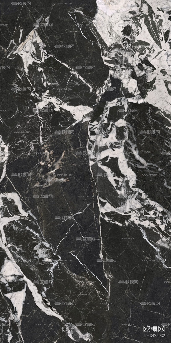 宝格丽黑色岩板下载（渲染图3）