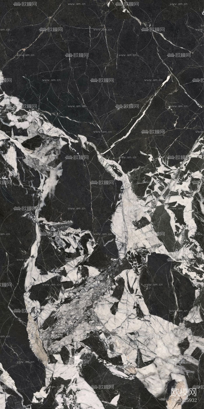 宝格丽黑色岩板下载（渲染图6）