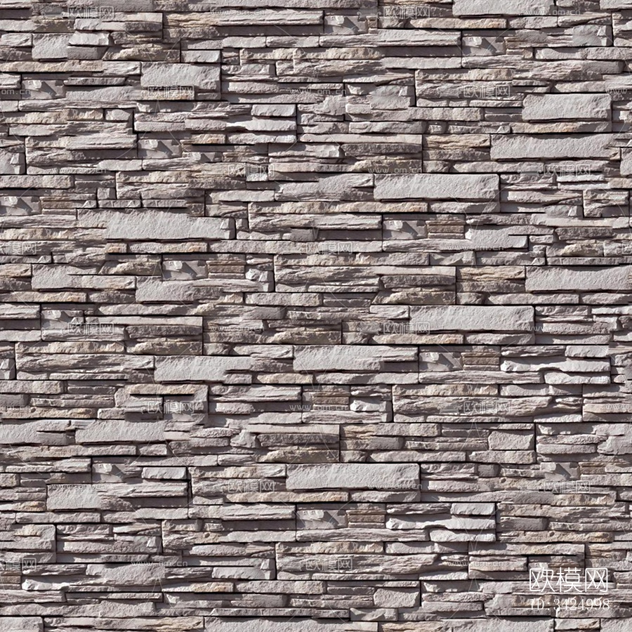 无缝室外建筑文化石岩石材拼花墙砖墙面地面下载