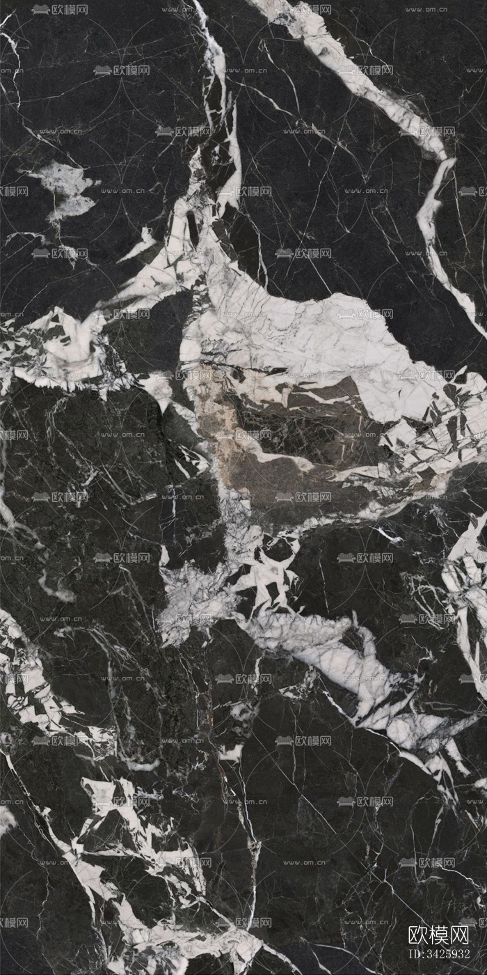 宝格丽黑色岩板下载（渲染图5）