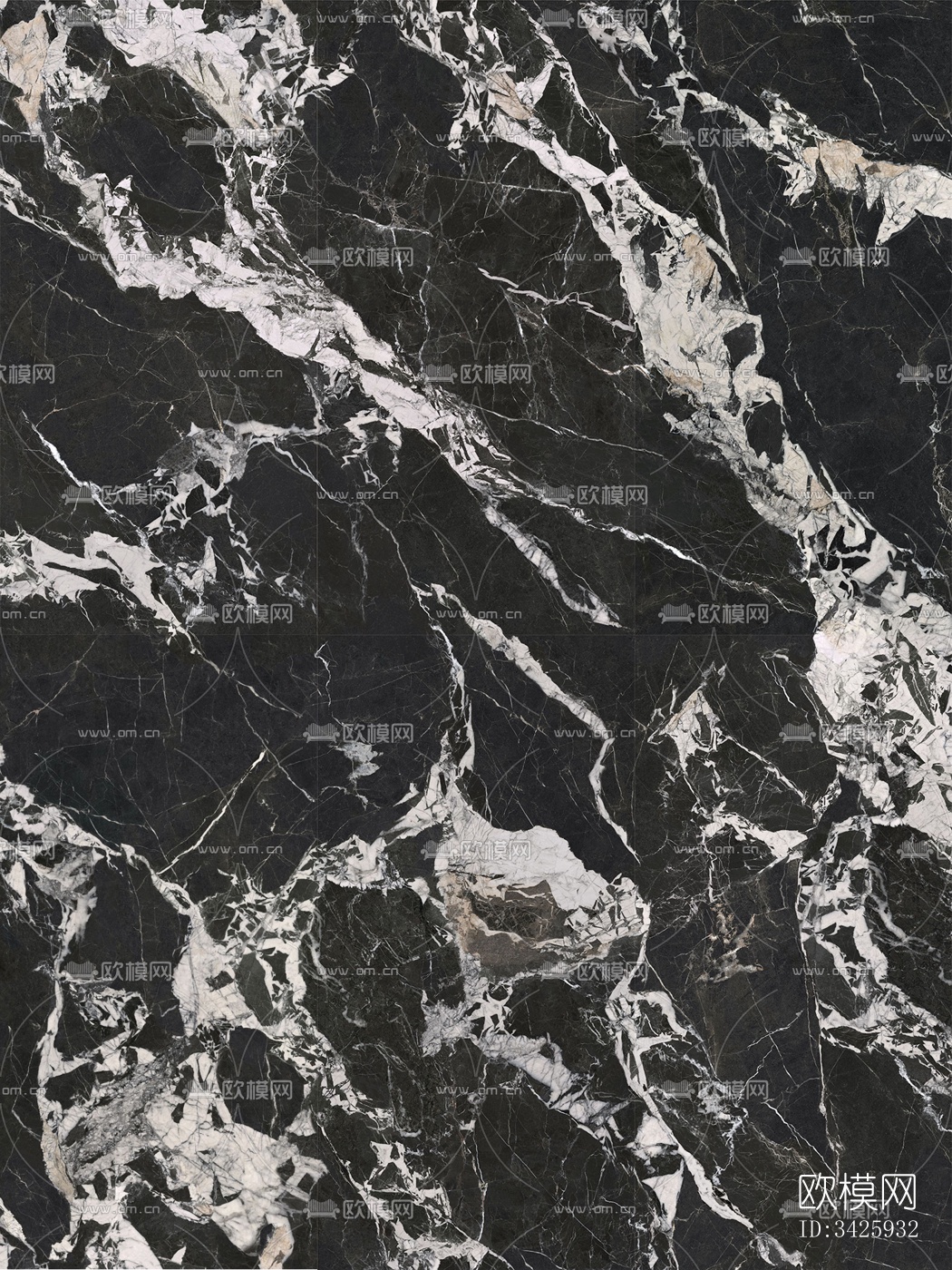 宝格丽黑色岩板下载（渲染图7）