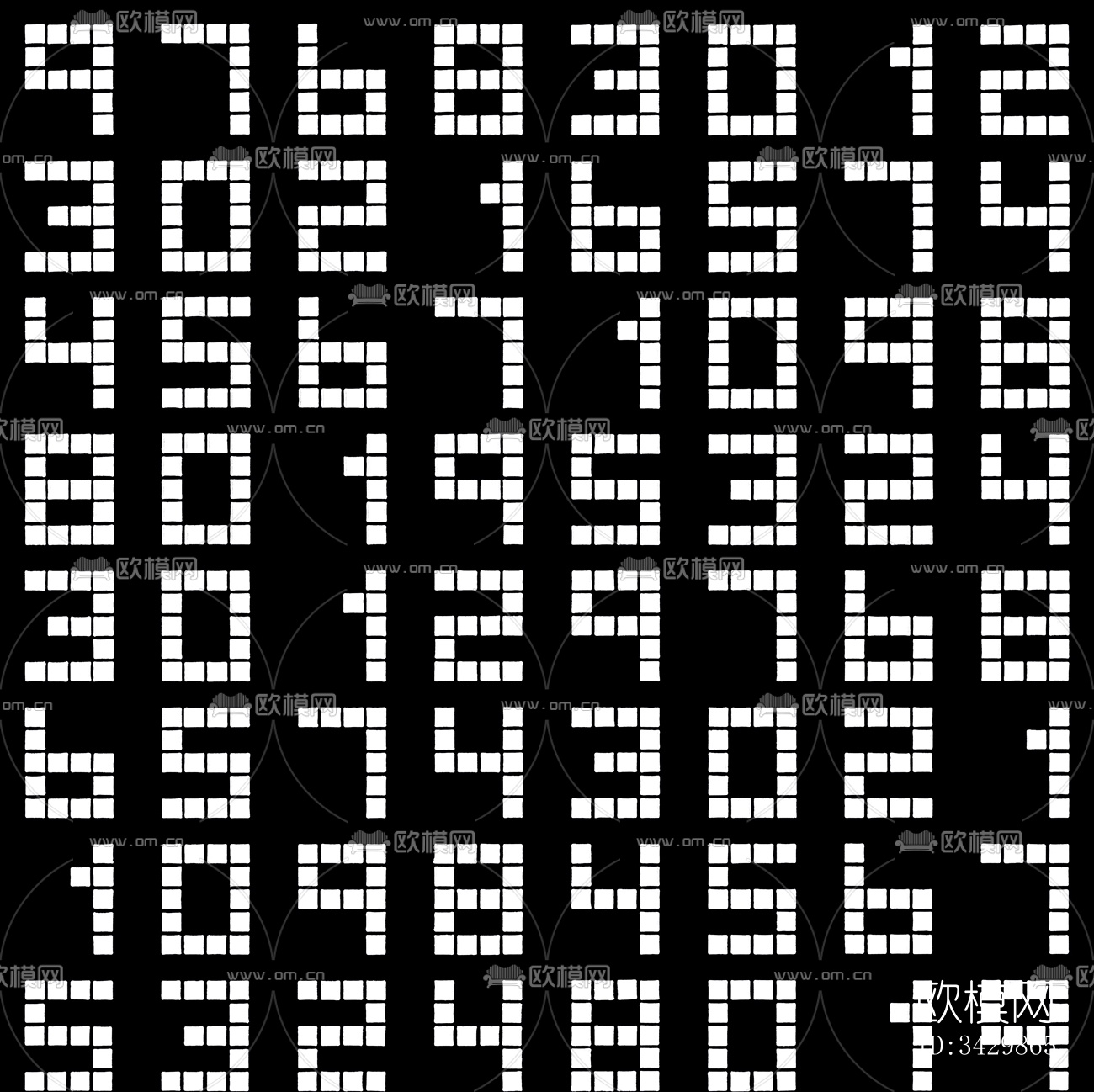 无缝拼花图案马赛克瓷砖石材方格子砖拼花地砖墙砖瓷砖下载