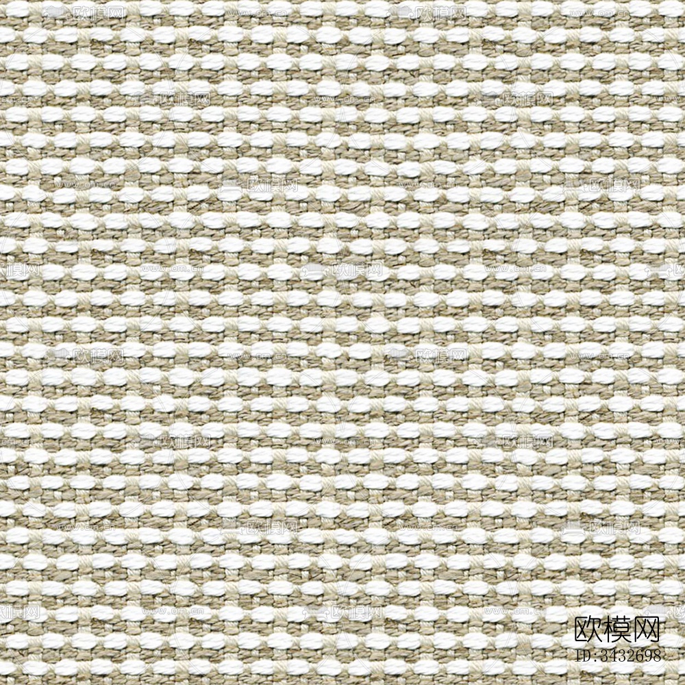 无缝米黄色针织肌理亚麻布纹布料沙发布粗布麻布面料下载