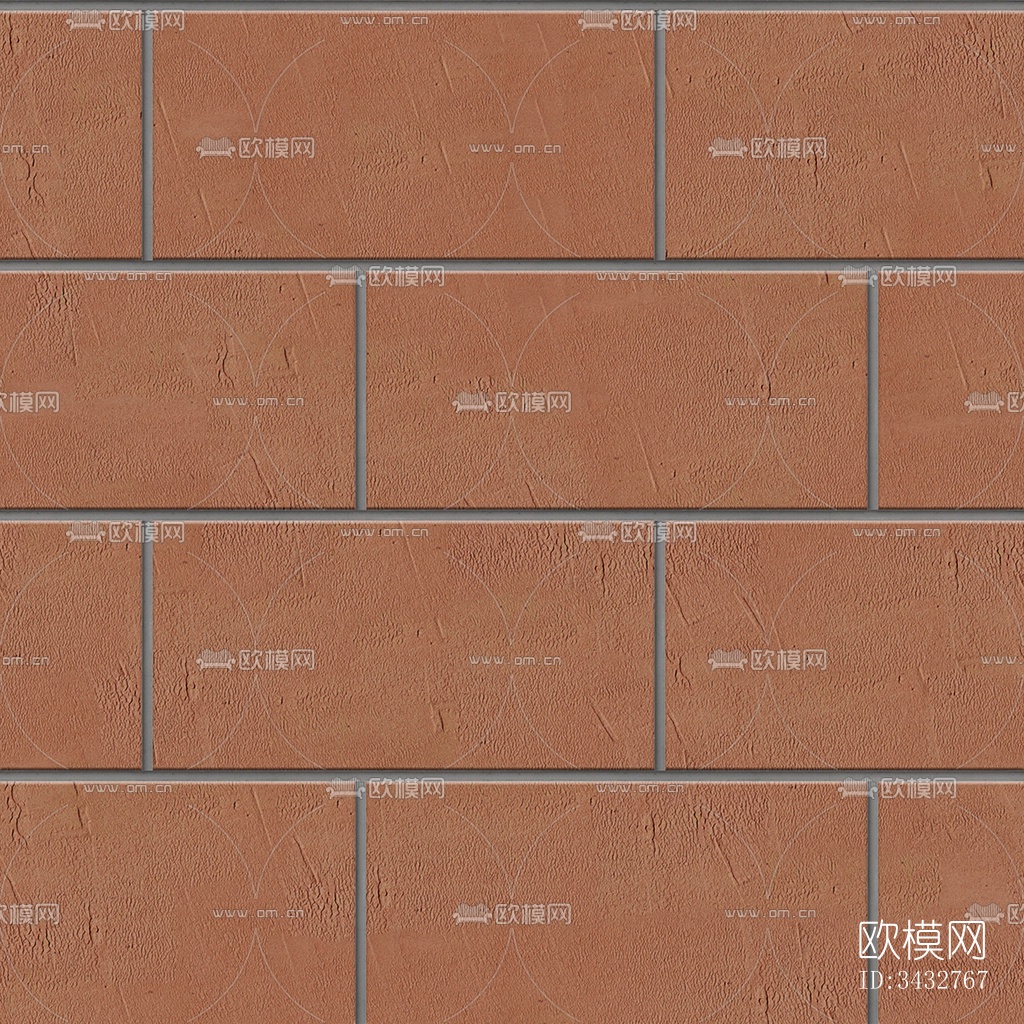 无缝陶瓦拼花地砖人行道路地面广场铺贴下载