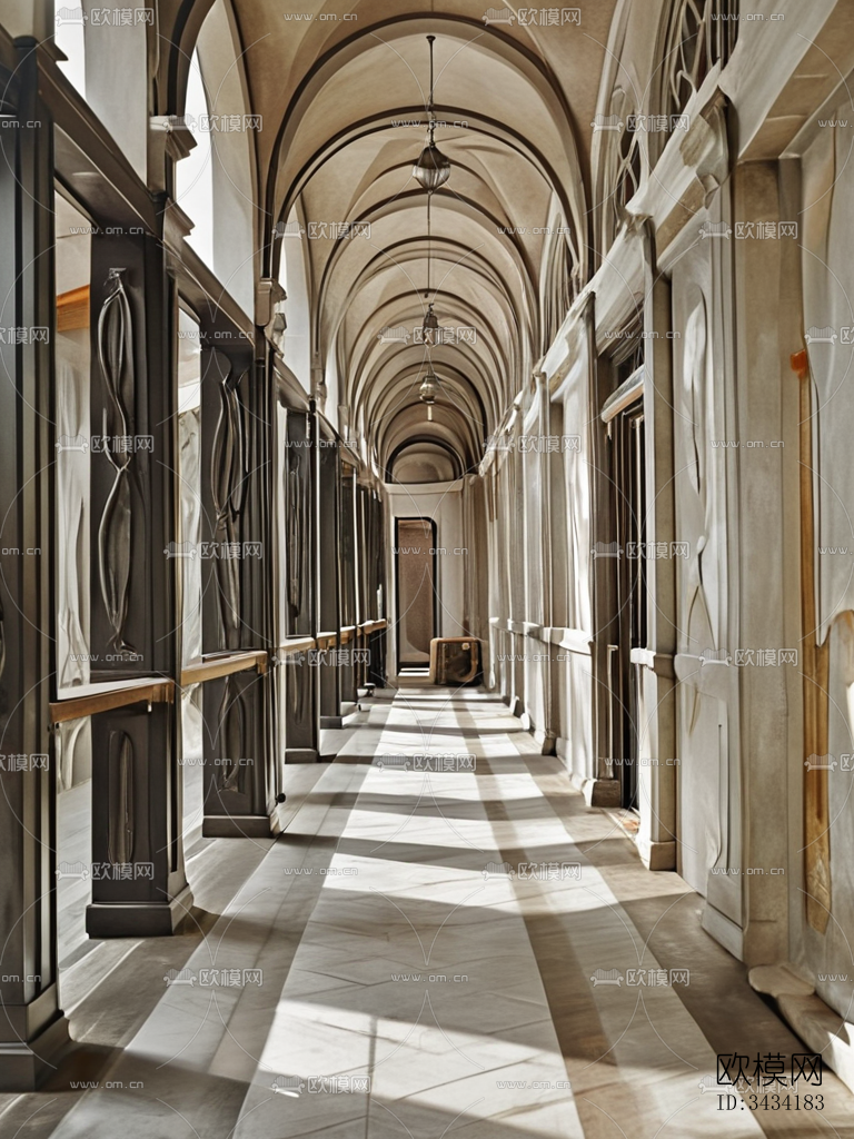 建筑挂画 美法建筑挂画 延伸建筑挂画下载