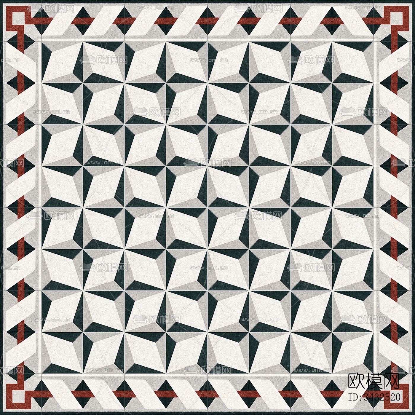 无缝现代水泥混凝土大理石材几何拼花图案瓷砖花砖地砖墙砖下载