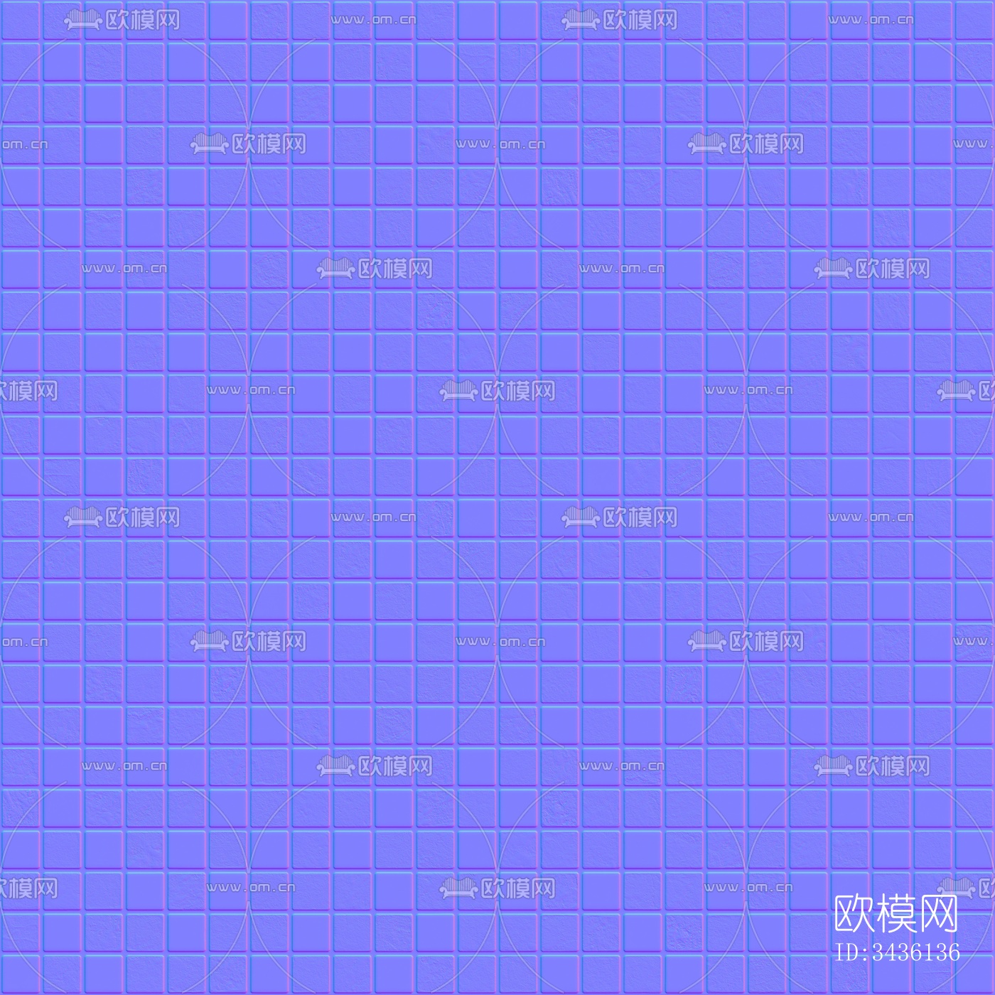 马赛克高清贴图下载（渲染图3）