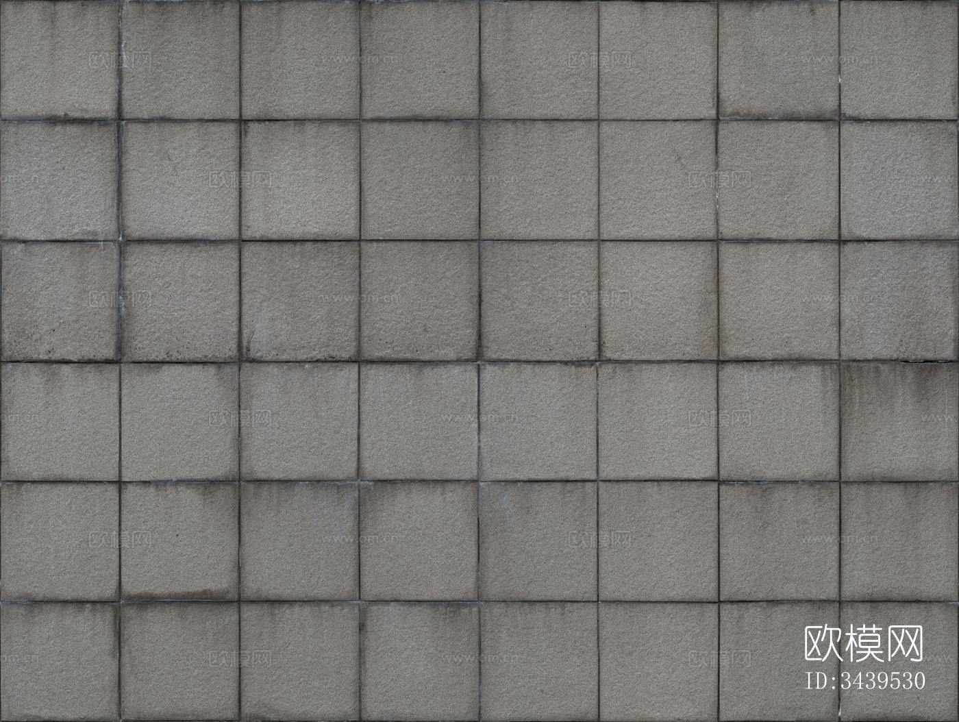 户外灰色砖高清贴图下载（渲染图1）