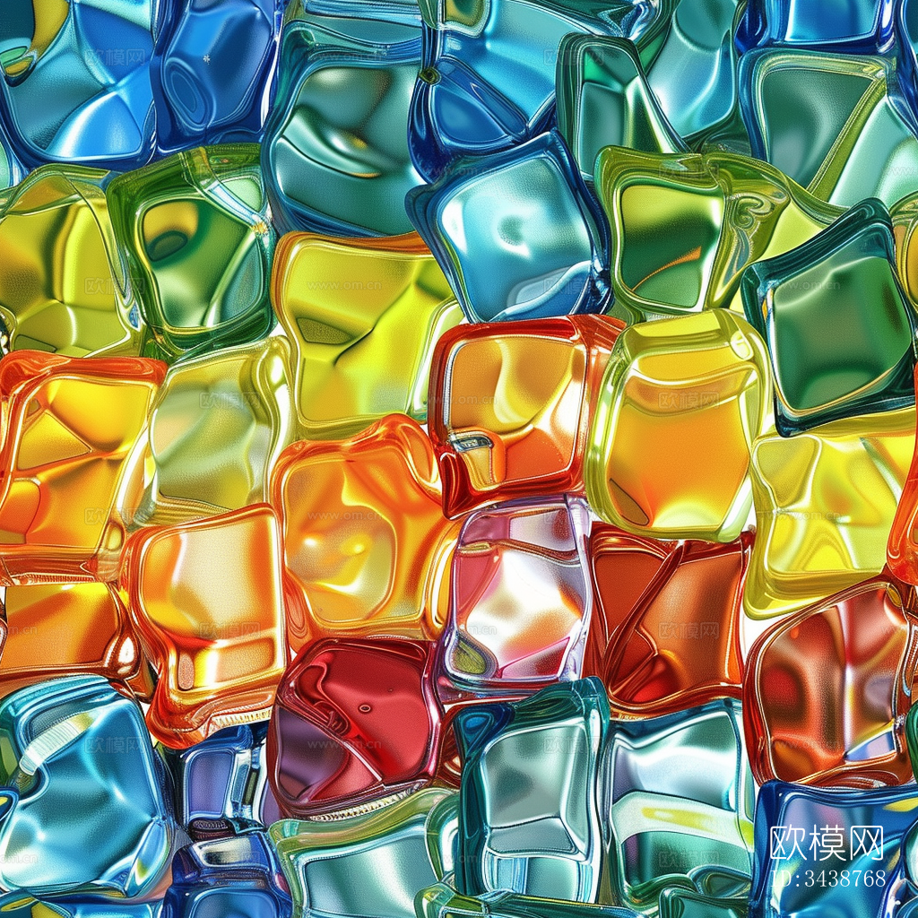 现代轻奢花纹玻璃下载