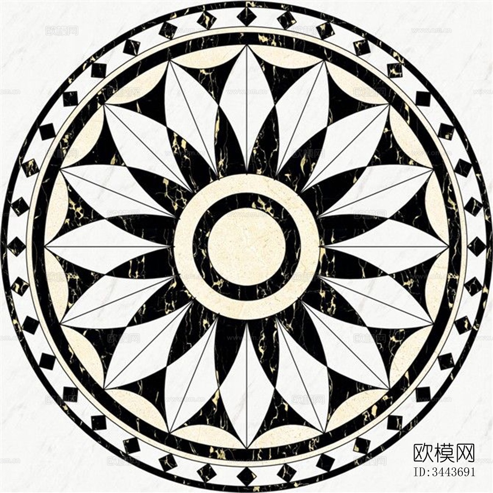 欧式石材拼花 大理石拼花下载