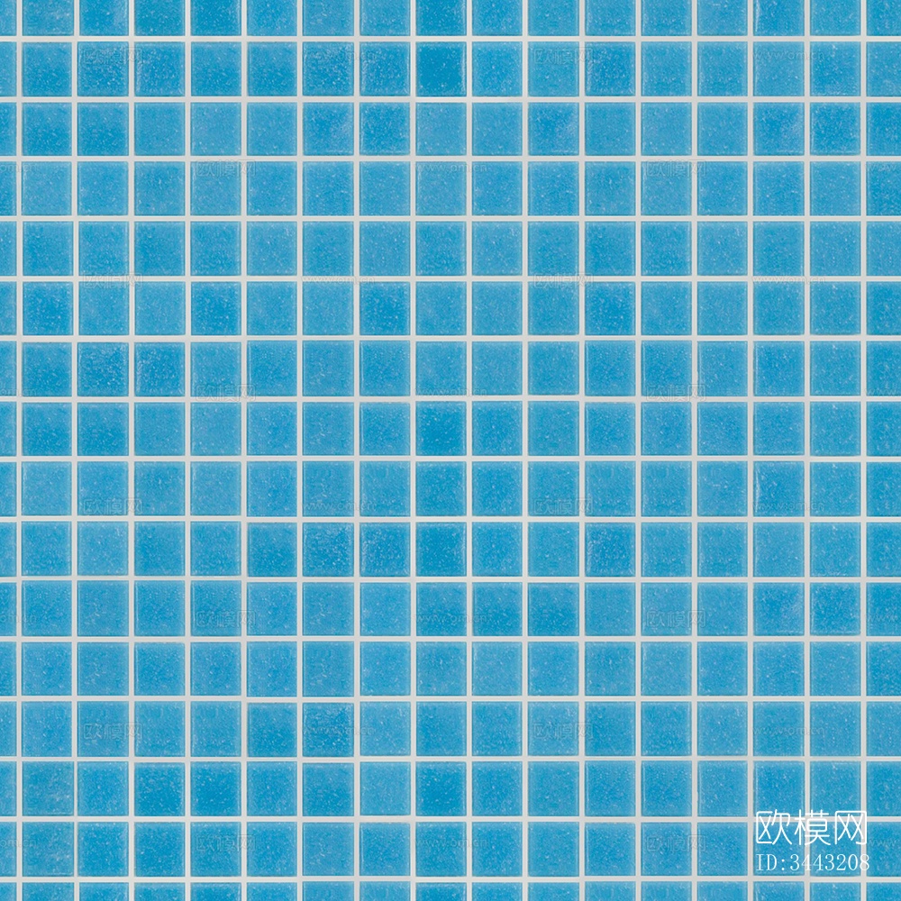 无缝浴室泳池蓝色马赛克瓷砖石材方格子砖拼花地砖墙砖瓷砖下载