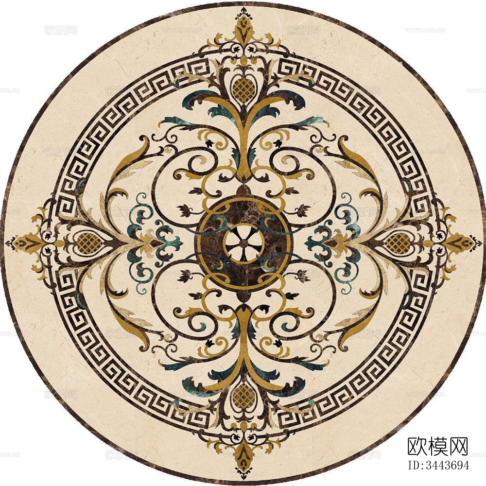 欧式石材拼花 大理石拼花下载