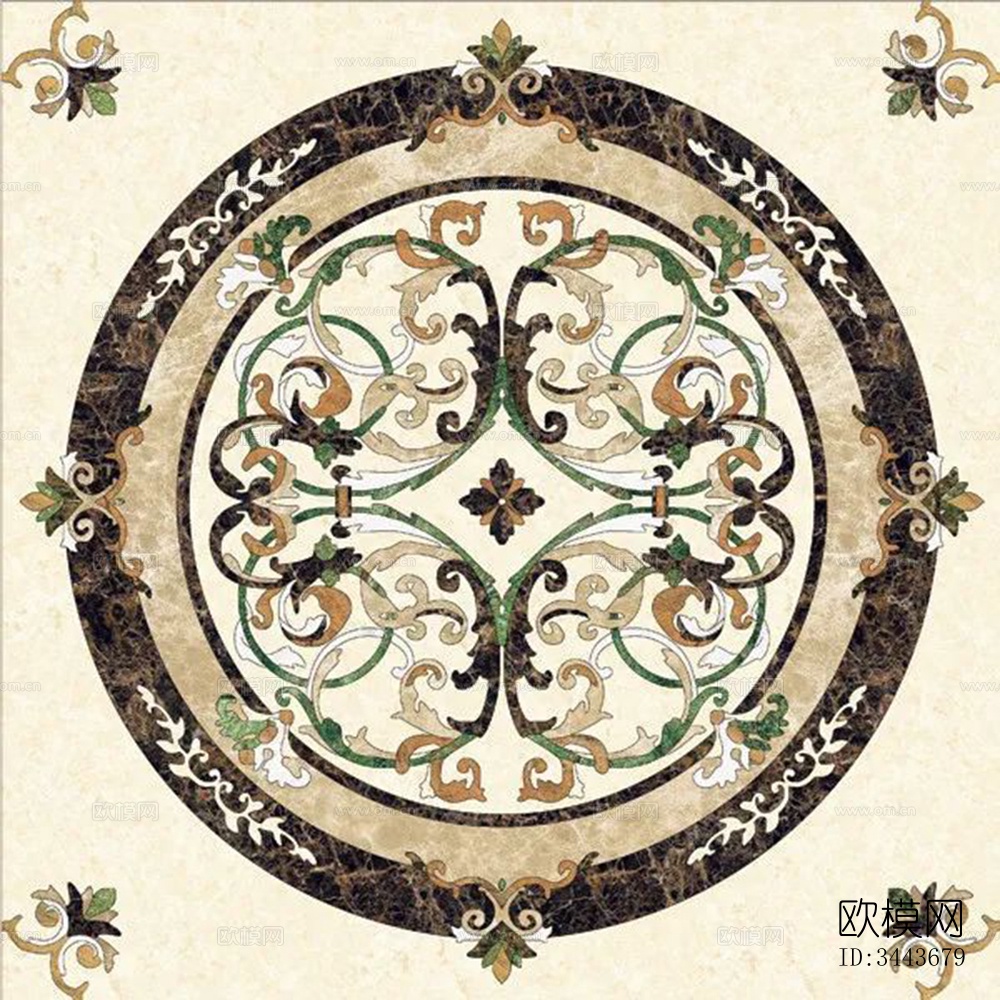 欧式石材拼花 大理石拼花下载