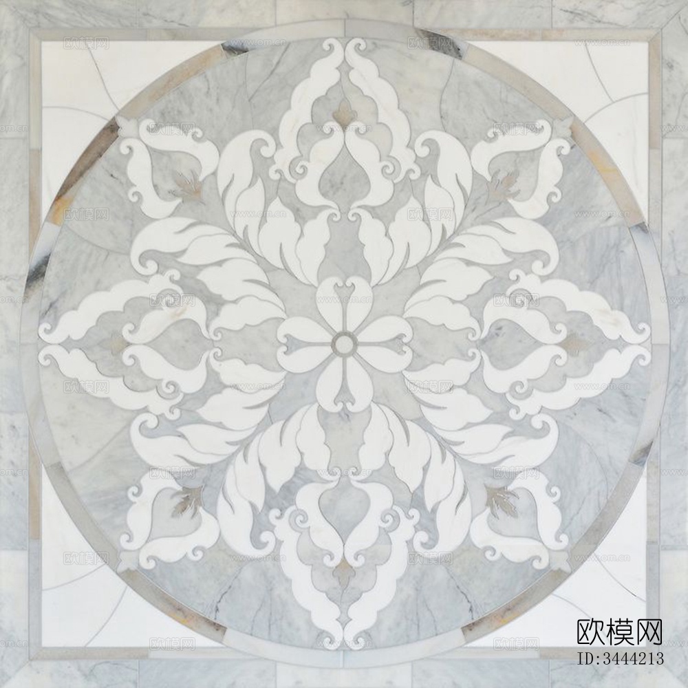 新中式石材拼花 大理石拼花下载