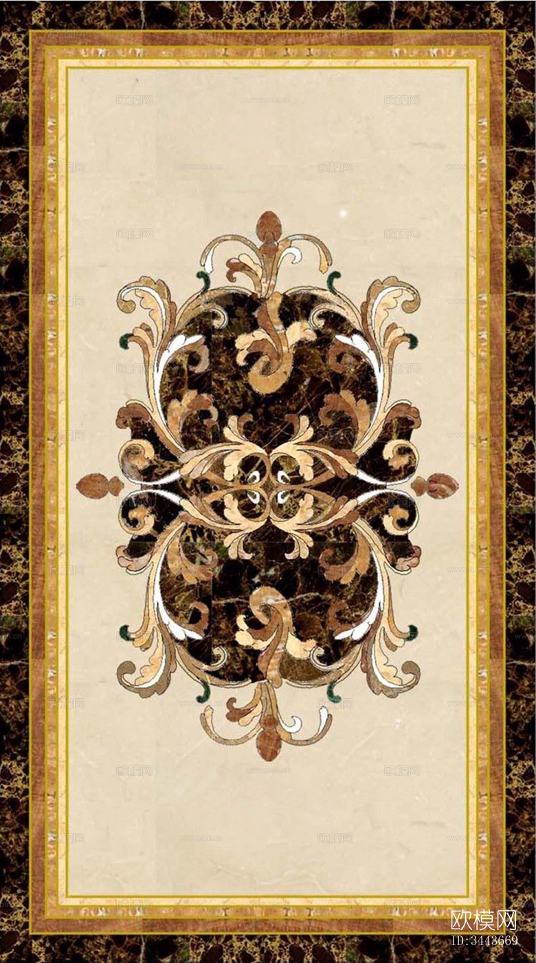 欧式石材拼花 大理石拼花下载