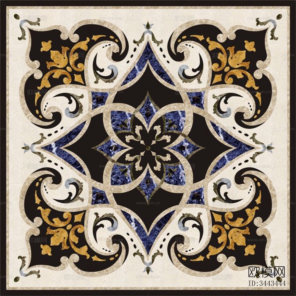 欧式石材拼花 大理石拼花下载