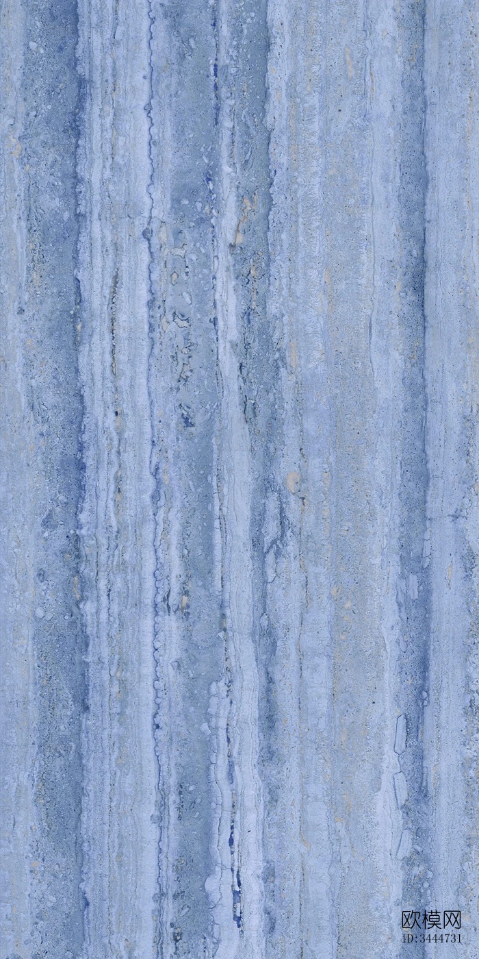 蓝色洞石贴图下载