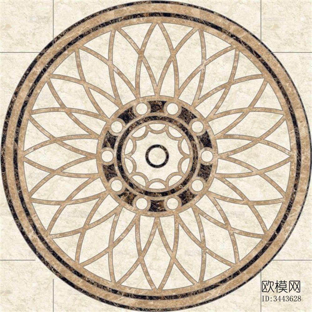 欧式石材拼花 大理石拼花下载