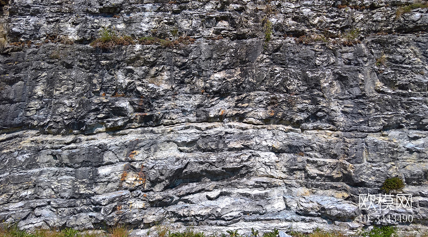 无缝灰色文化石墙岩石材墙面山体悬崖下载