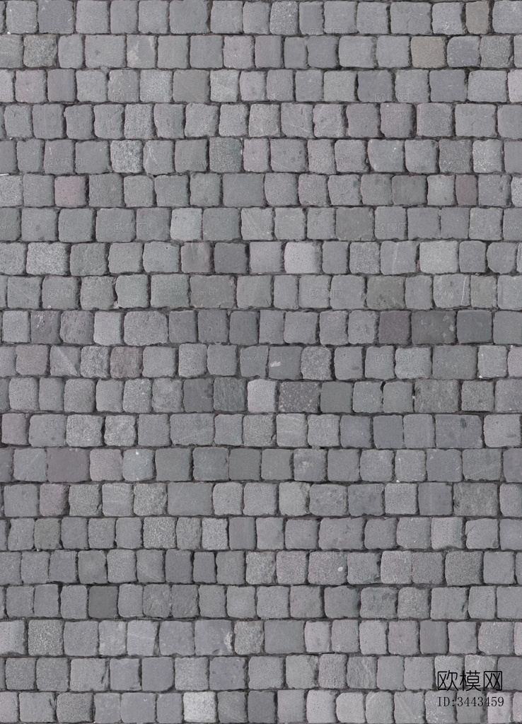 无缝灰色方形拼花地砖人行道路地面街道广场铺贴下载