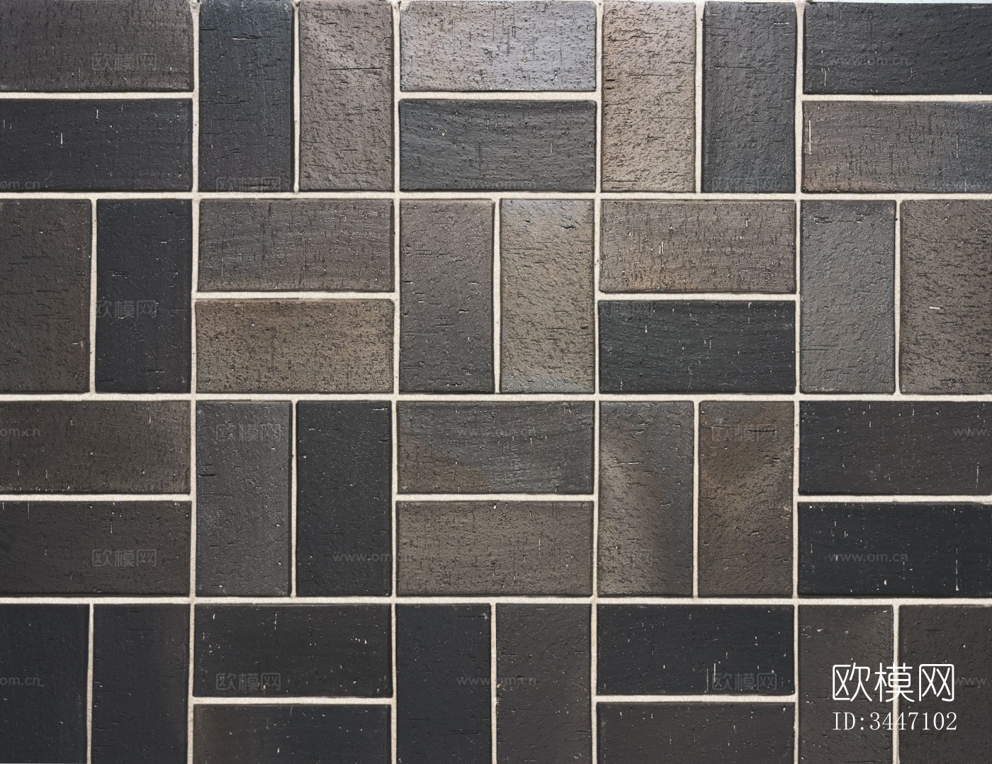 田字拼金属瓷砖仿古砖贴图下载