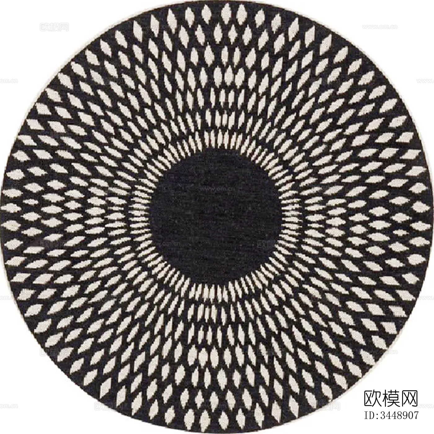现代圆形地毯下载