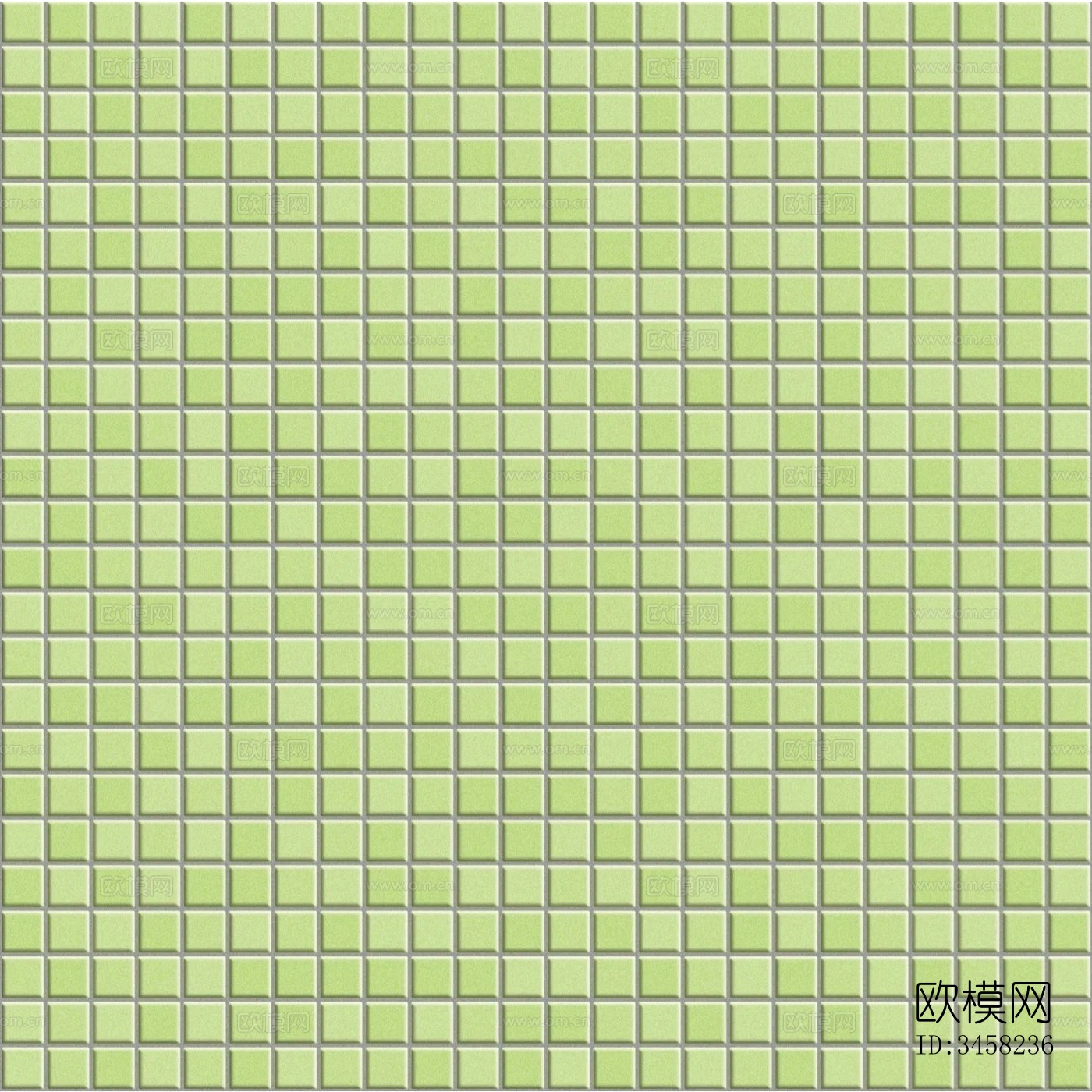 绿色复古港风马赛克下载