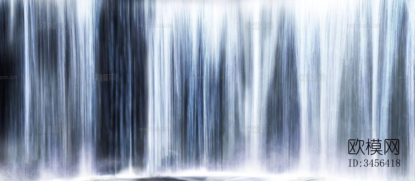 流水屏幕瀑布屏幕LED科技屏幕