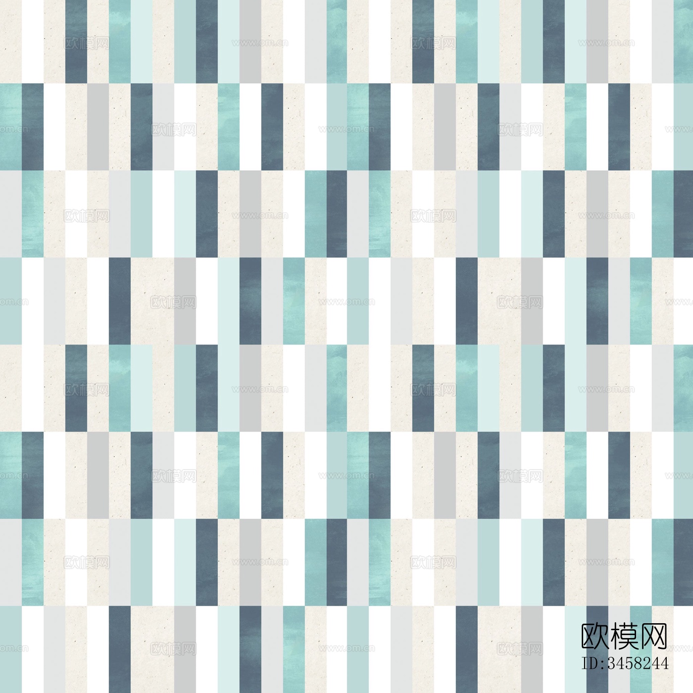 绿色复古港风马赛克下载