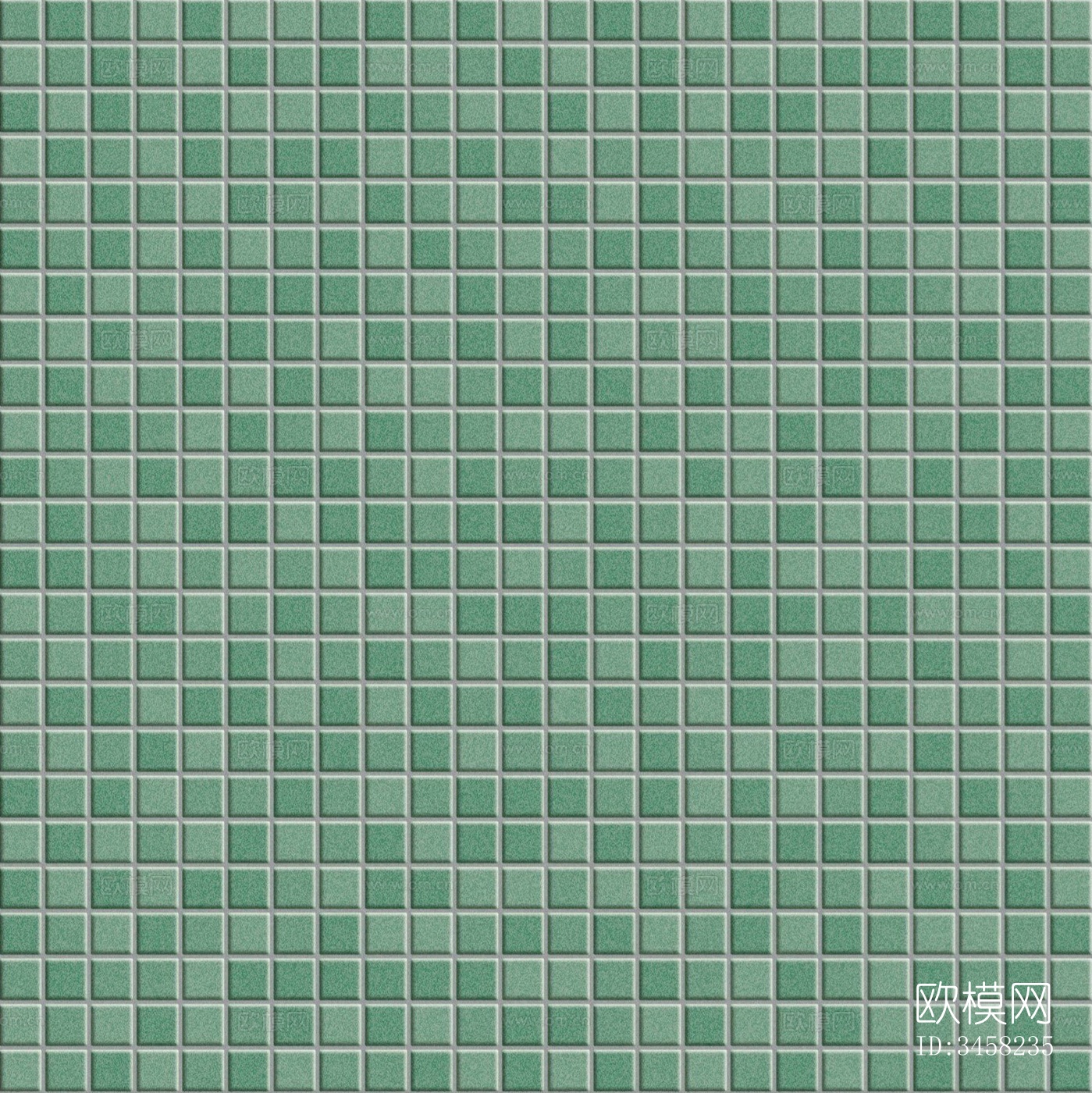 绿色复古港风马赛克下载